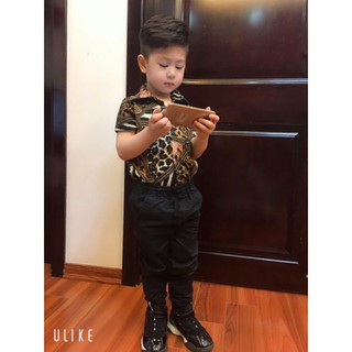 Sơ mi lụa cộc tay loại đẹp cho bé (Ảnh thật)