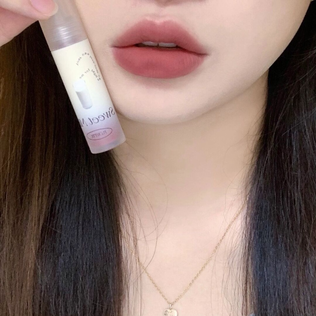 FLORTTE Son môi nhung lì chống dính tông màu trẻ trung