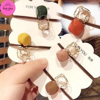Dây buộc tóc hichi, cột tóc mẫu mới siêu xinh