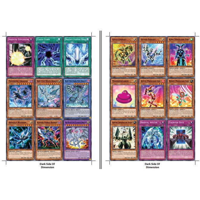 Yugioh Deck The Dark Side Of Dimensions