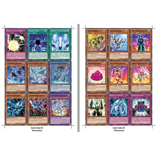 [BÀI IN] Yugioh Deck The Dark Side Of Dimensions