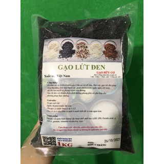 Gạo lứt ĐEN Sóc Trăng dẻo dành cho thực dưỡng EATCLEAN 1kg