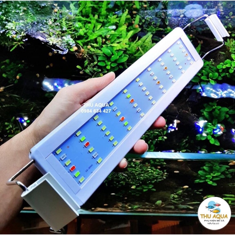 Đèn led bể cá WRGB 6 hàng LED