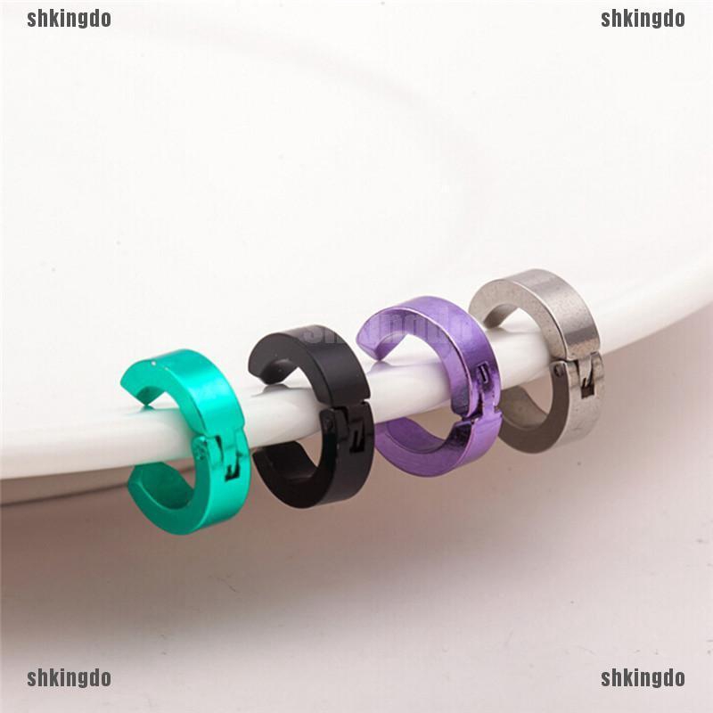 Khuyên Tai Thép Titanium Dạng Kẹp Cho Nam Nữ