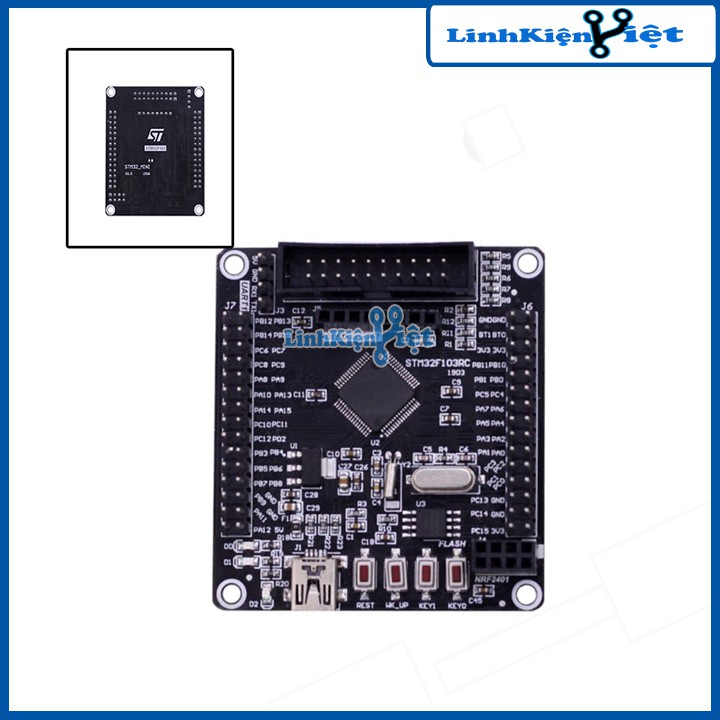 Kít phát triển STM32F103RCT6/RBT6 kèm phụ kiện