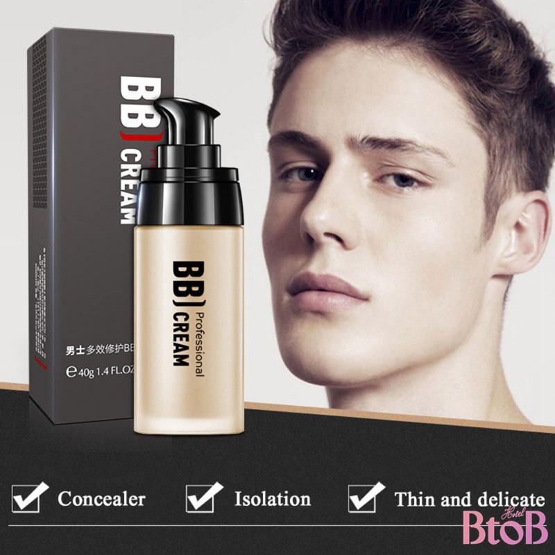 ✨Btob✨ Men liquid concealer foundation moisturizer brighten face makeup BB cream