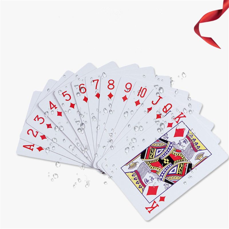 Bộ Bài Poker Bằng Nhựa Dẻo Chống Thấm Nước Chất Lượng Cao