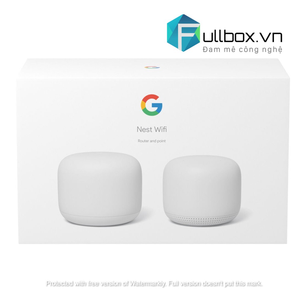 Google Nest Wifi, thiết bị phát Wifi của Google, google wifi gen 2