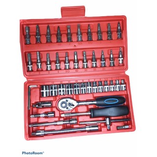 BỘ DỤNG CỤ MỞ BU LÔNG ỐC VÍT ĐA NĂNG 46 CHI TIẾT (HÀNG NHẬP KHẨU GIÁ TỐT)
