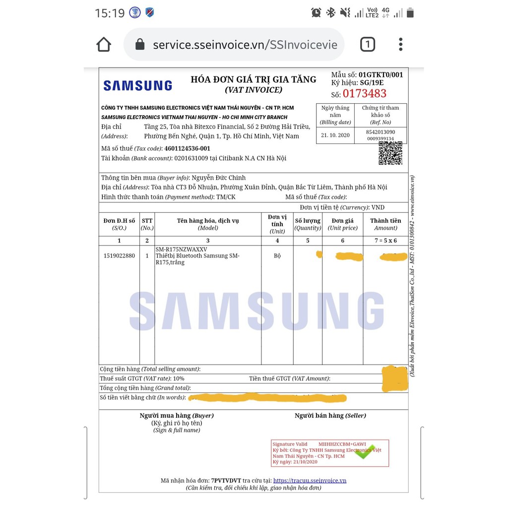 Tai nghe Samsung Galaxy Buds+ 2020 (Galaxy Buds Plus).