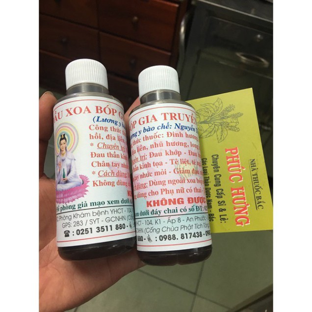 Freeship Dầu xoa bóp Phật Bà Quan Âm_100ml