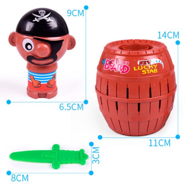 Đồ chơi hải tặc cướp biển vui nhộn 5688A