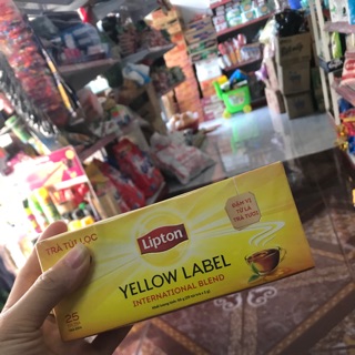 Trà lipton nhãn vàng túi lọc 50g