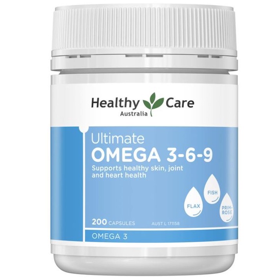 Viên uống Omega 369 Của Healthy Care hộp 200 Viên