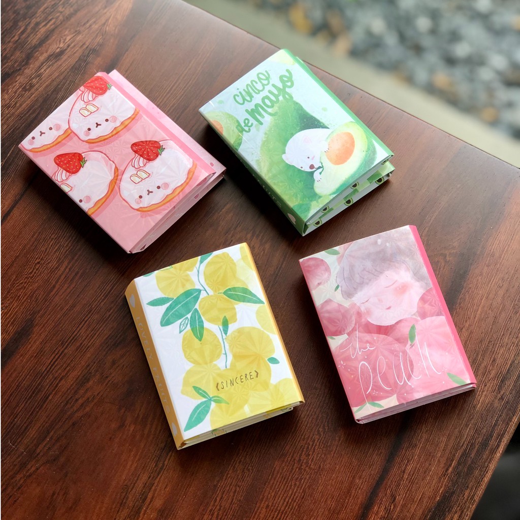 Giấy Note Cute 6IN1 Đáng Yêu Tiện Dụng Ghi Nhớ Từ Vựng, Ghi Note