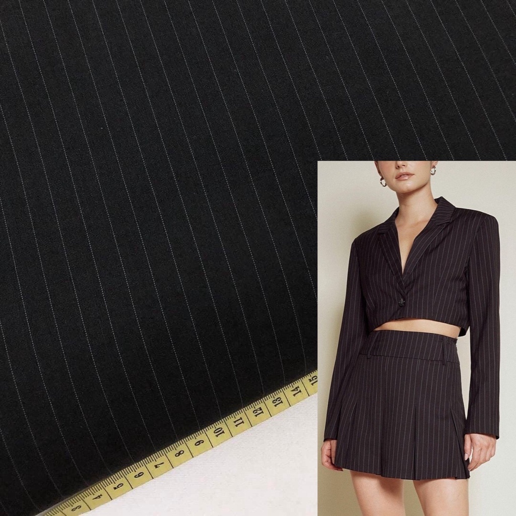 VẢI KAKI SỌC 1.5m x 1.5m - chất ko quá dày, ko co giãn, ko nhăn