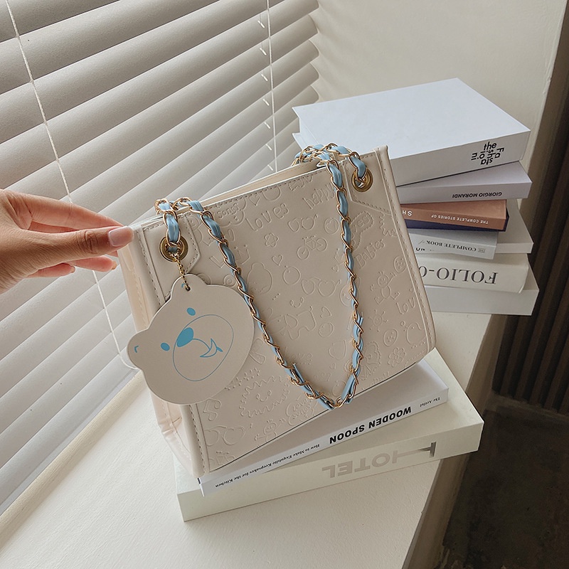 Túi đeo vai dung tích lớn thiết kế đơn giản thời trang mới