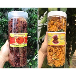 Combo 500gr khô gà lá chanh + 500gr khô heo cháy tỏi + 200gr mực hấp nước dừa siêu ngon