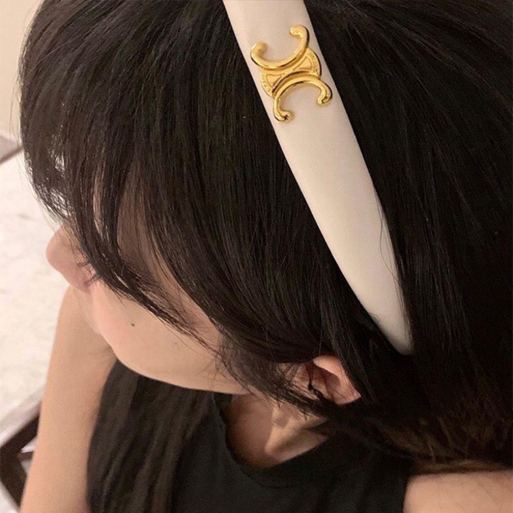 Băng Đô Bằng Da Lấp Lánh Phong Cách Hàn Quốc Cá Tính
