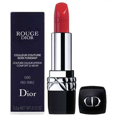 (Unbox) Son Dior Rouge Màu 080 Red Smile - ĐỎ TƯƠI TRẺ TRUNG, QUYẾN RŨ