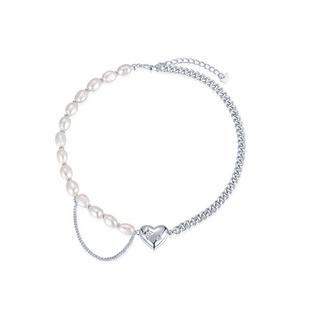Dây Chuyền Choker Titan Ko Đen TT 3889