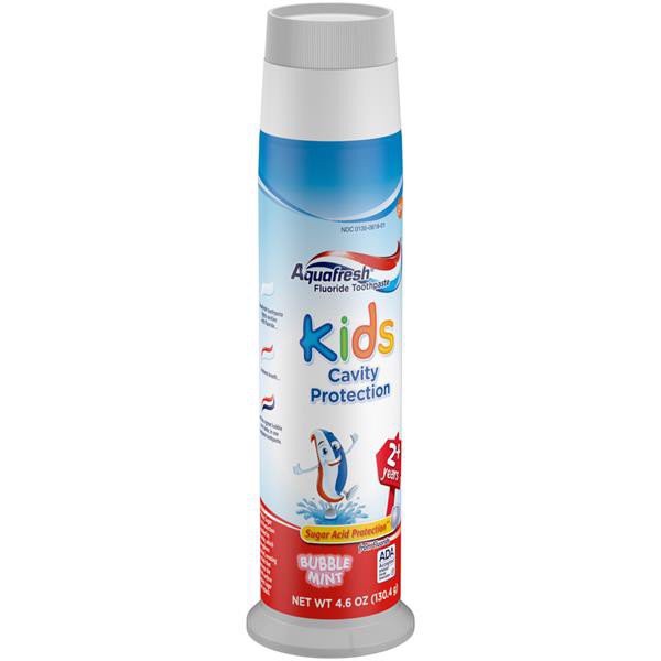 KEM ĐÁNH RĂNG AQUAFRESH KIDS CAVITY PROTECTION 130,4G CỦA MỸ