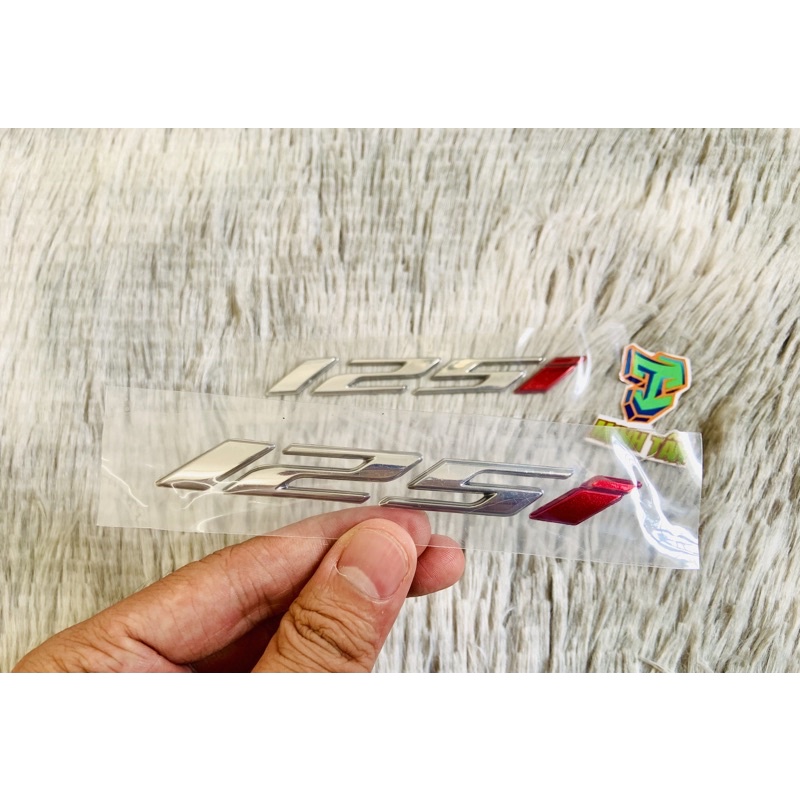 Tem zin 125i số nổi, hàng zin cao cấp sắc nét