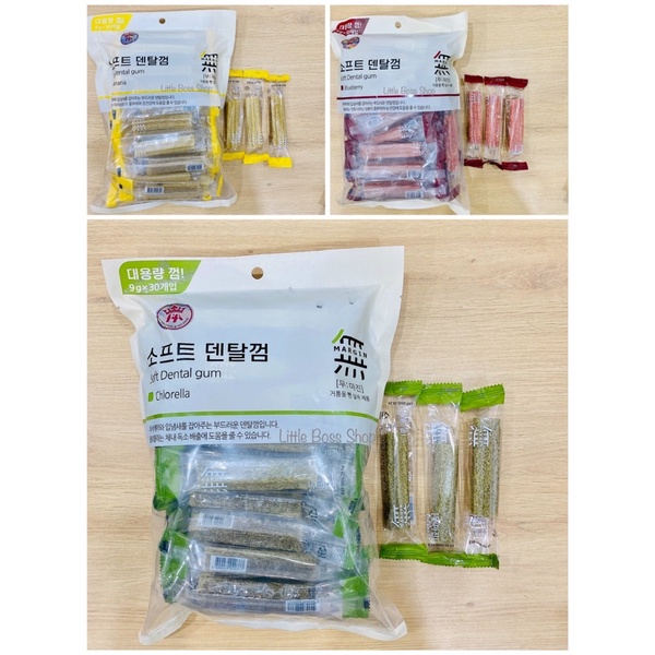1 Thanh gum sạch răng dental Bowwow cho chó mèo
