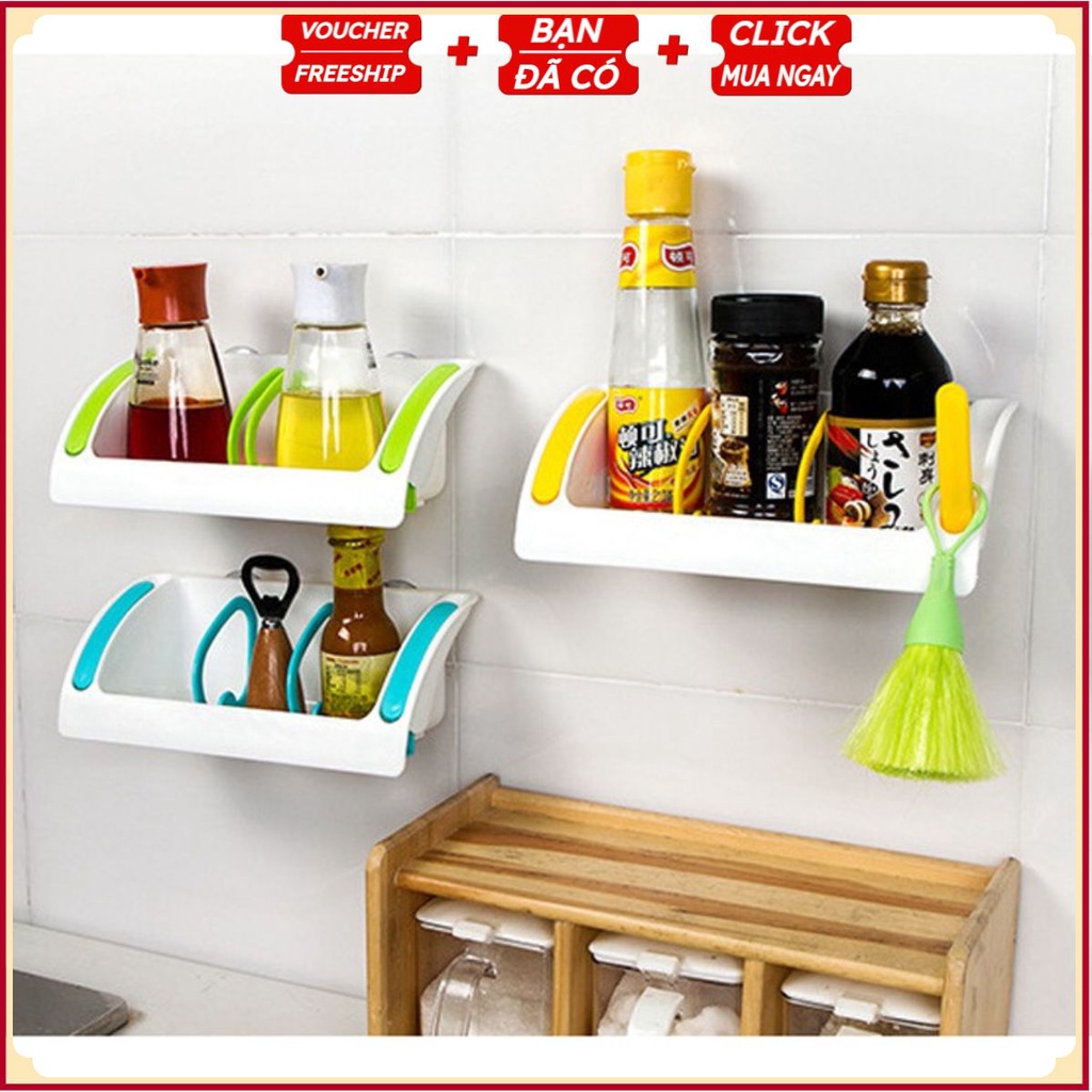 Giá Để Đồ H5 Đa Năng 3 Ngăn 2 Móc Treo