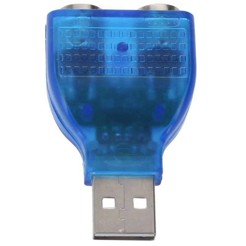 Bộ Chuyển Đổi Usb 2.0 A Male Sang 2 Cổng Ps / 2 Ps2 Female | BigBuy360 - bigbuy360.vn