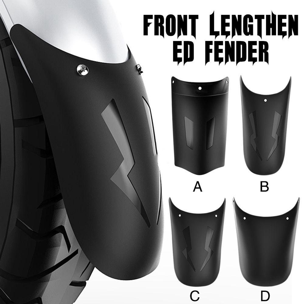 FENDER Tấm Chắn Bùn Nối Dài Màu Đen Cho Xe Mô Tô REBUY1