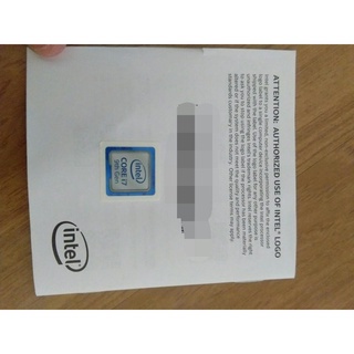 CPU Pentium, Core I3, Core I5, Core I7, Core I9 - Miếng dán Sticker (hàng bóc hộp nguyên catalog)