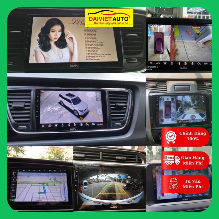 Bộ Màn Android liền cam 360 CarFu G200S ram 3/32/8 nhân chính hãng | Đại Việt Auto