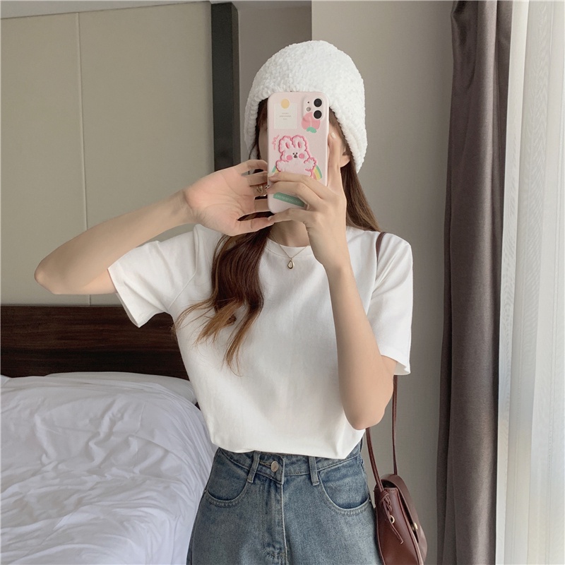 Áo thun NZN tay ngắn đơn giản thời trang dễ phối đồ cho nữ