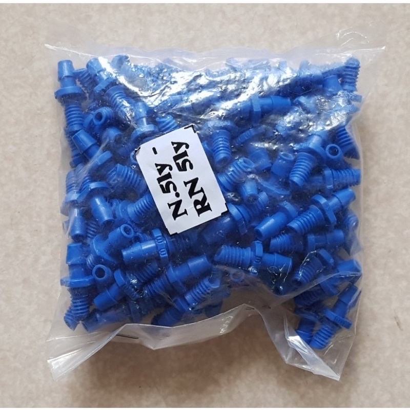 Giá sỉ Bịch 100 Khởi thủy ống LDPE 5/7mm - 1 đầu ren, 1 đầu gài