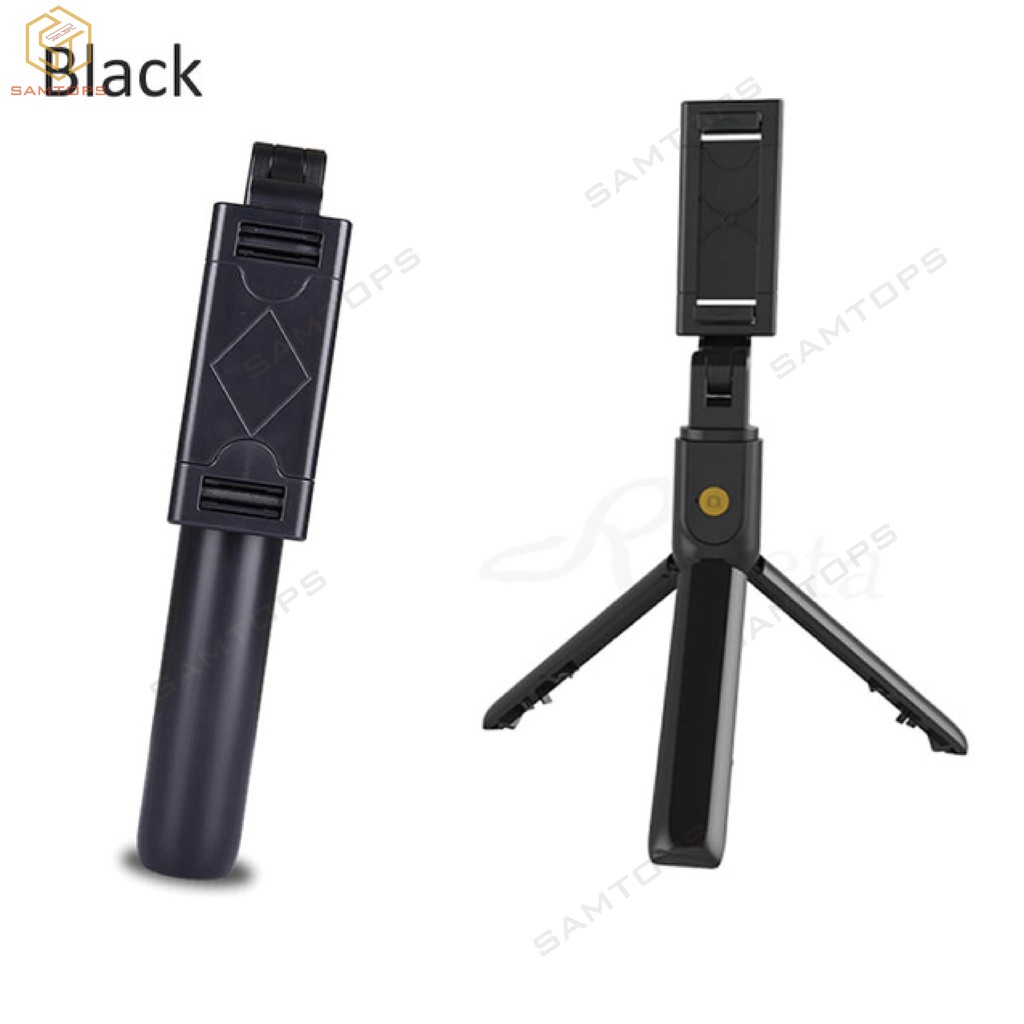 Gậy Tự Sướng Bluetooth Không Dây 3 Trong 1 Có Thể Gập Lại Được Cho Điện Thoại