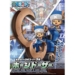 Mô Hình Lắp Ráp One Piece Chopper Robo Super 3 Horn Dozer