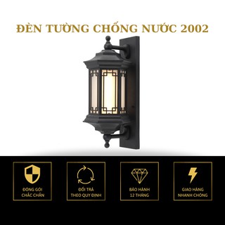 Đèn tường, đèn chùa ngoại thất mang màu sắc cổ điển 2002