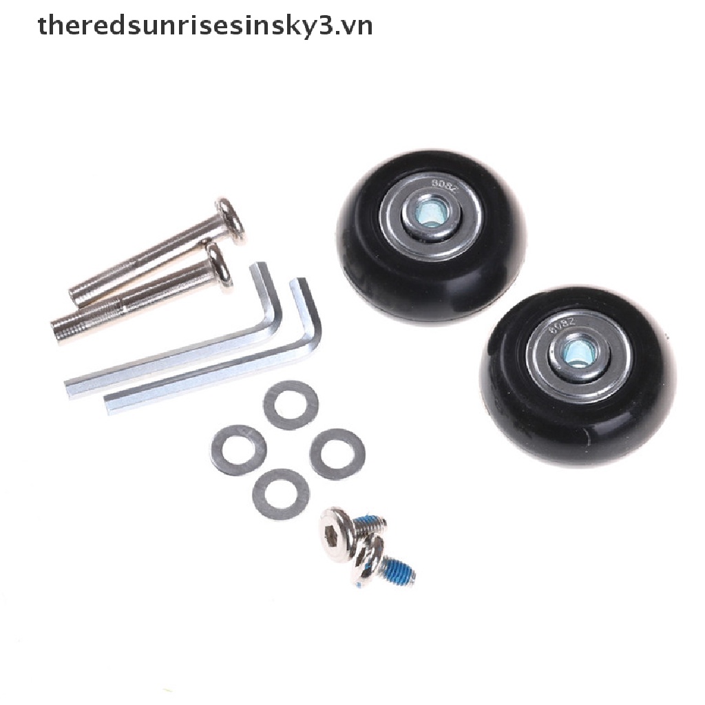 Bộ 2 Bánh Xe Thay Thế Cho Hành Lý Kích Thước 40X18Mm