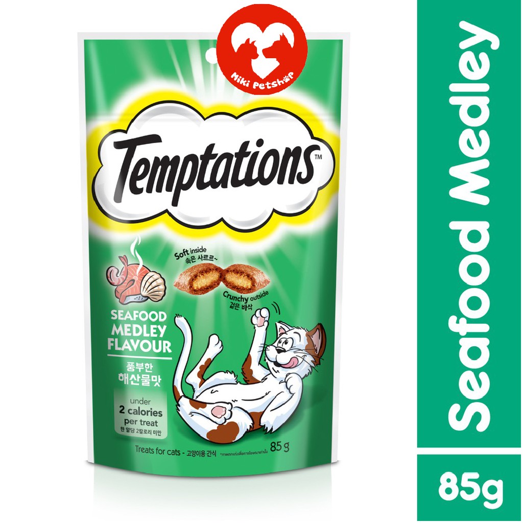 Bánh Thưởng Cho Mèo Temptations 85g - Miki Petshop