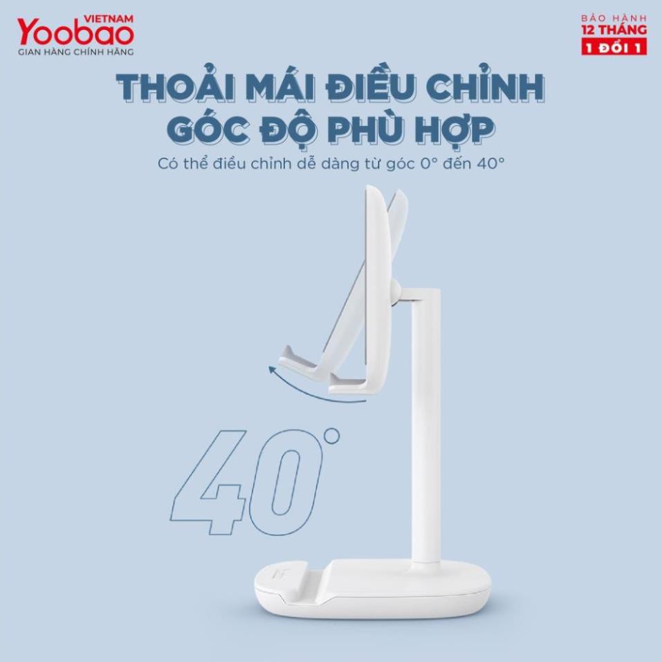 Giá đỡ điện thoại để bàn YOOBAO B1 - Màn hình 4-11 inch Khung gấp gọn - Hàng chính hãng Bảo hành 12 tháng 1 đổi 1