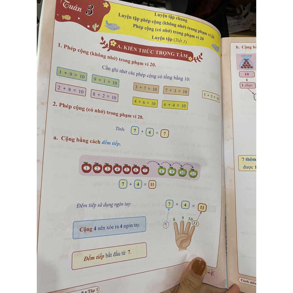 Sách - Combo Bài tập tuần Toán 2 ( Cánh diều )