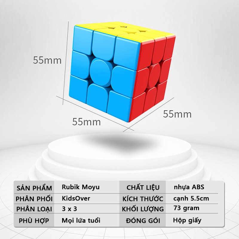 Rubik 3x3 các loại, đồ chơi trí tuệ, rubik biến thể - KidsOver Store