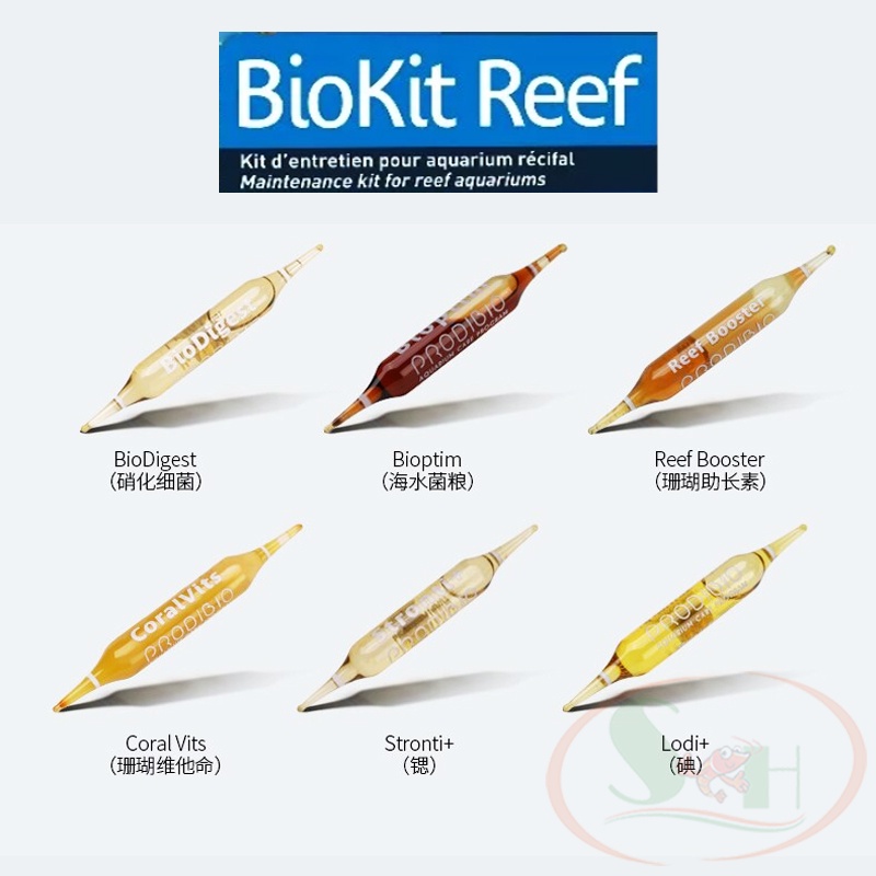 Dinh Dưỡng Nước Biển Prodibio BioKit Reef - Hộp 30 ống