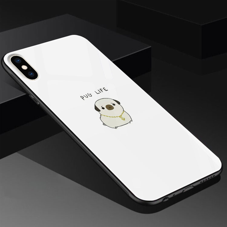 Ốp Chống Bẩn Ip Hình Chó BRUH CASE Cho Iphone Se/2020/5/5S/Se/6/7/8/6S/6Sp/6P/7P/8P/X/Xs/Xr/Xs/Max