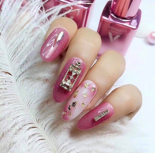 Lông vũ chụp ảnh - Phụ kiện Nail