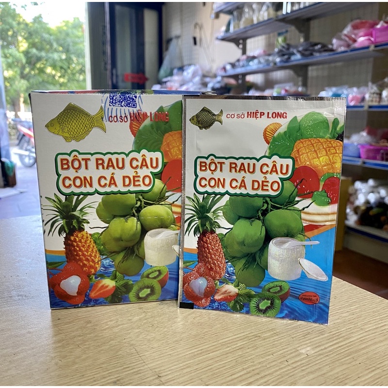Bột rau câu dẻo, giòn