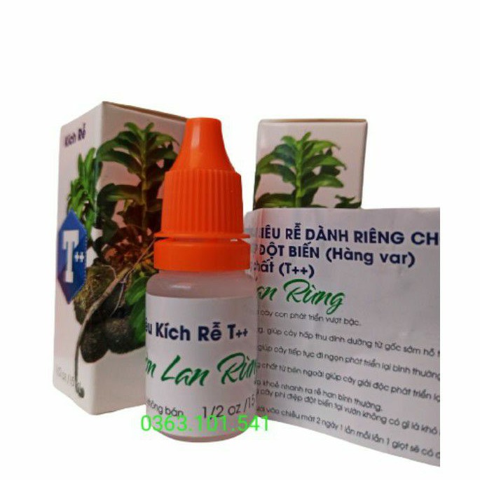 Bộ Dưỡng Chất T++ Gồm 1 Lọ Dưỡng Mầm Và 1 Lọ Kích Rễ