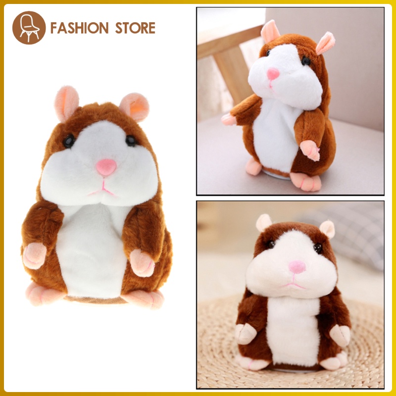 Chuột Hamster Nhồi Bông Biết Nói Vui Nhộn Cho Bé 2 3 Tuổi