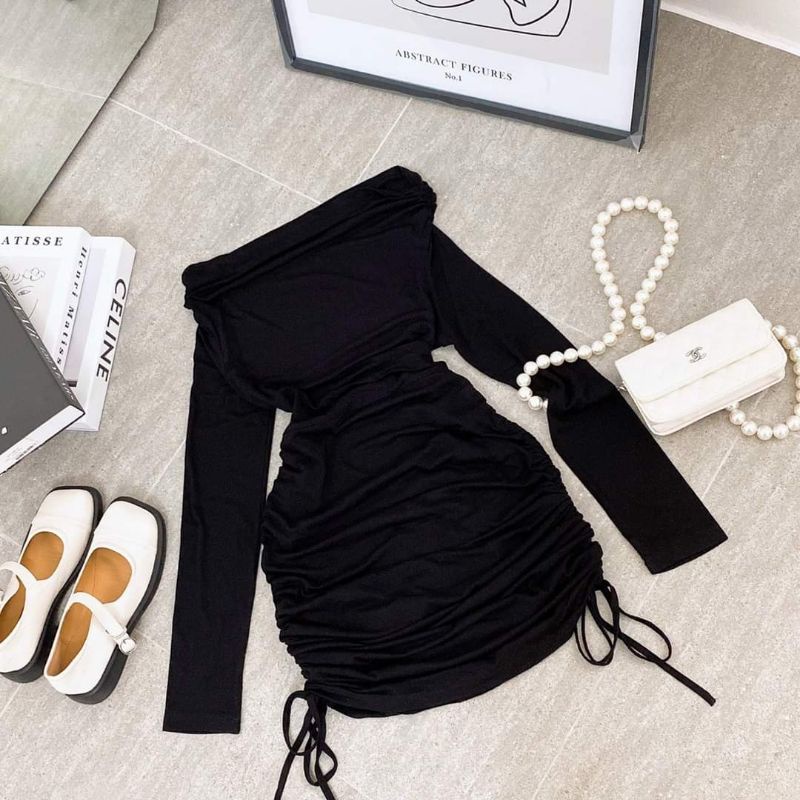 ĐẦM BẸT VAI RÚT DÂY TAY DÀI